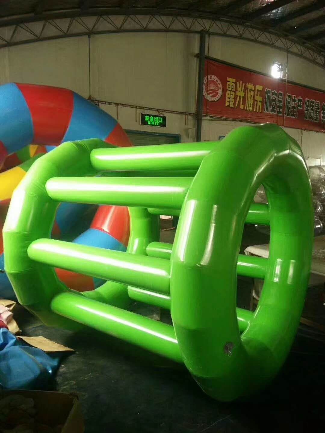 文教镇充气滚筒球